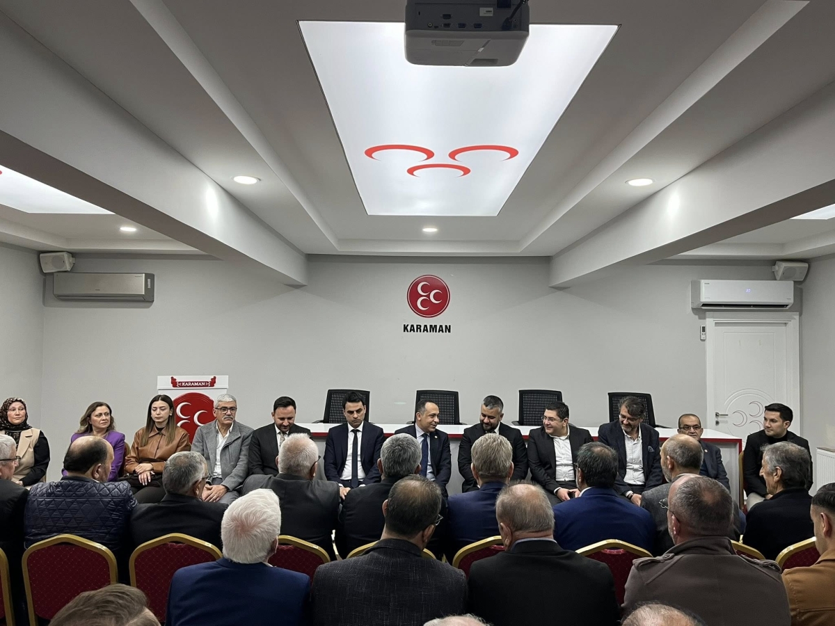 MHP Karaman’da Bayramlaşma Programı Yoğun Katılımla Gerçekleşti