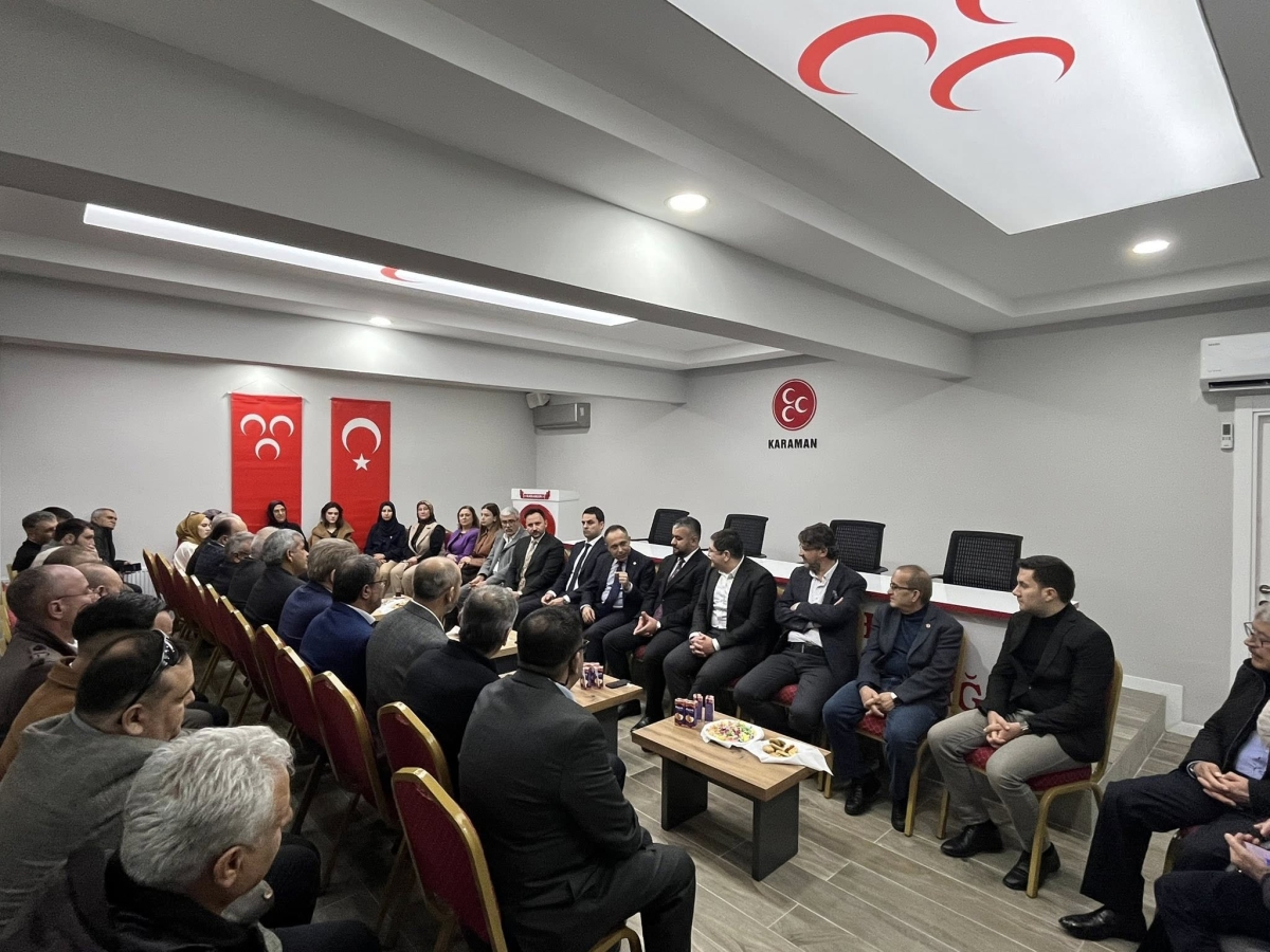 MHP Karaman’da Bayramlaşma Programı Yoğun Katılımla Gerçekleşti