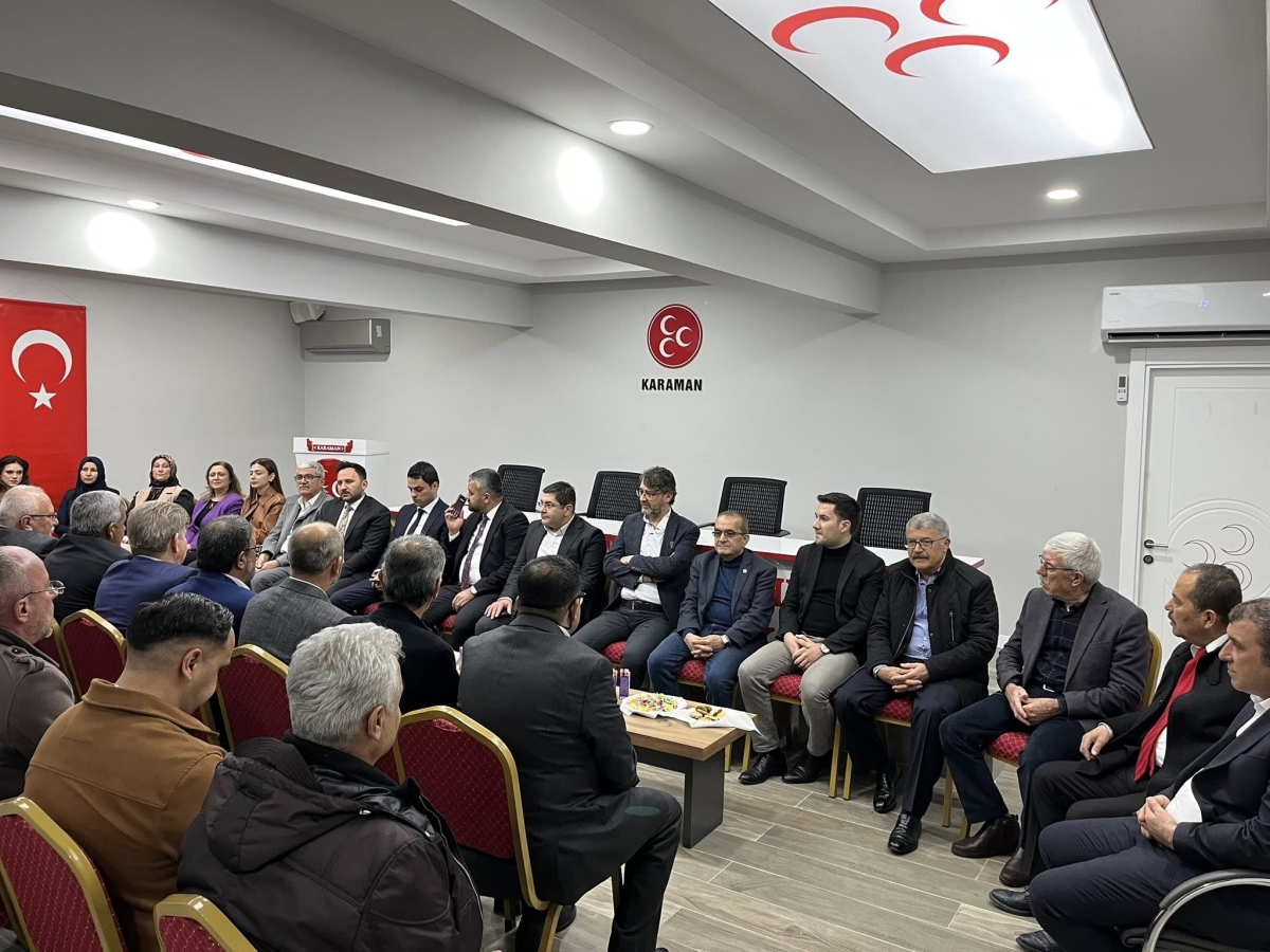 MHP Karaman’da Bayramlaşma Programı Yoğun Katılımla Gerçekleşti