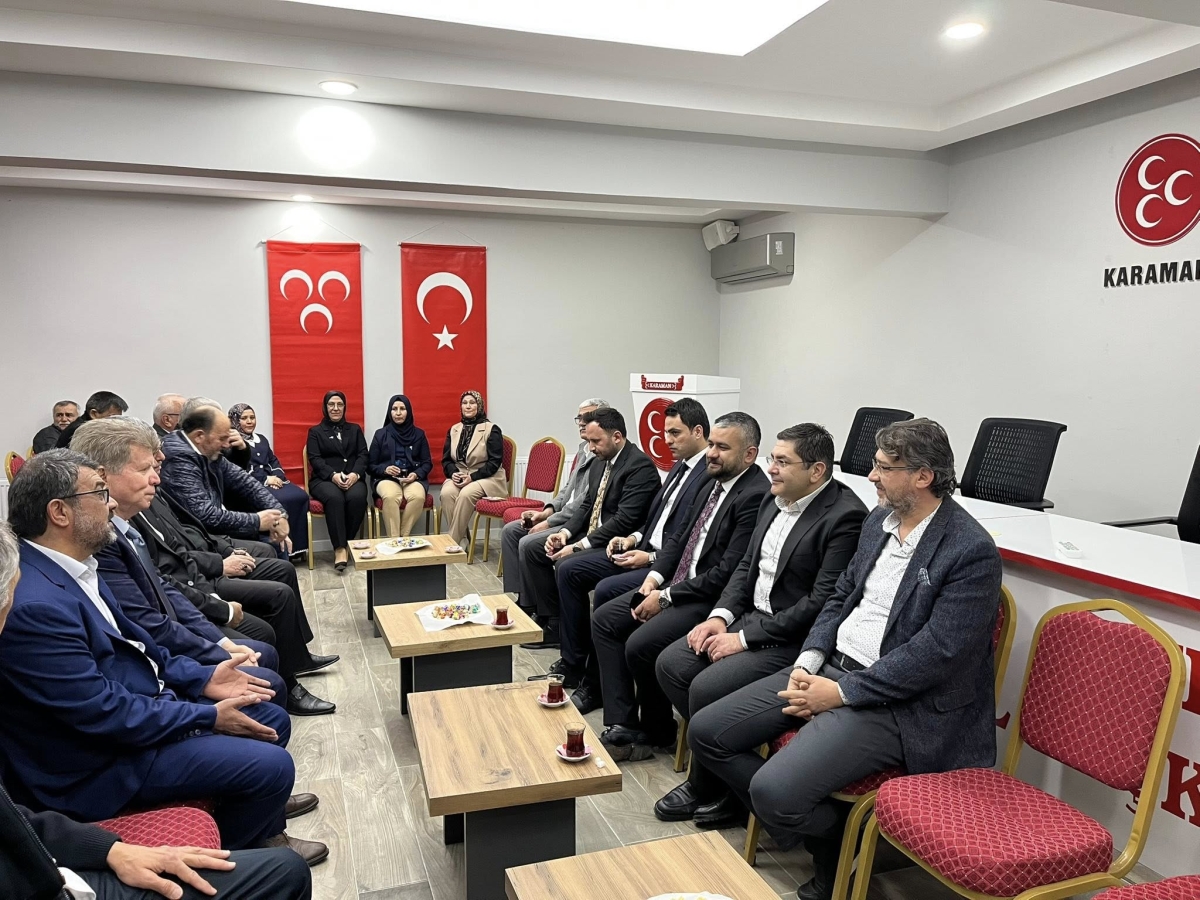 MHP Karaman’da Bayramlaşma Programı Yoğun Katılımla Gerçekleşti