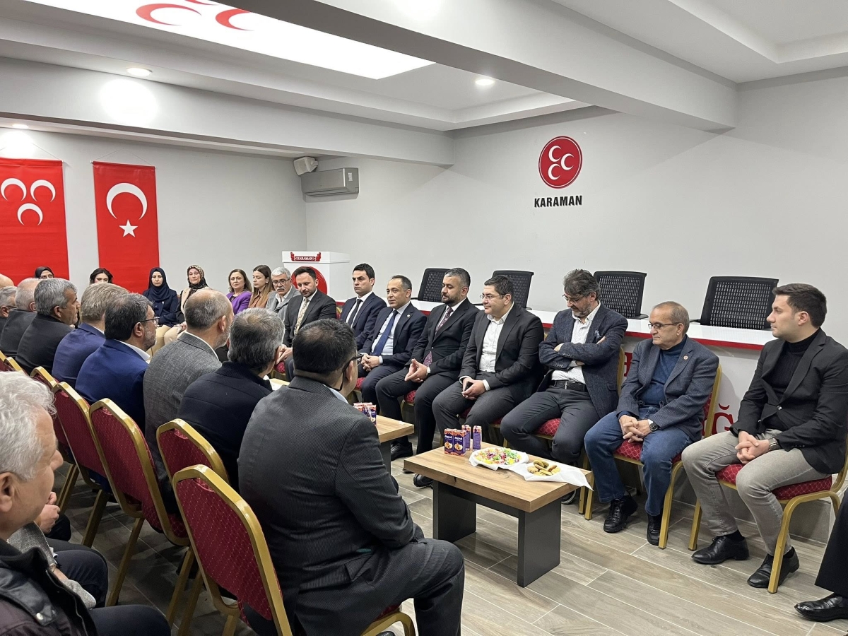 MHP Karaman’da Bayramlaşma Programı Yoğun Katılımla Gerçekleşti