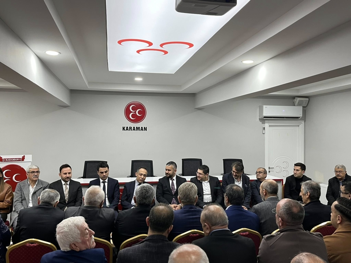 MHP Karaman’da Bayramlaşma Programı Yoğun Katılımla Gerçekleşti