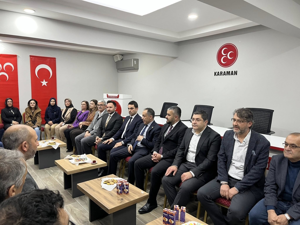 MHP Karaman’da Bayramlaşma Programı Yoğun Katılımla Gerçekleşti