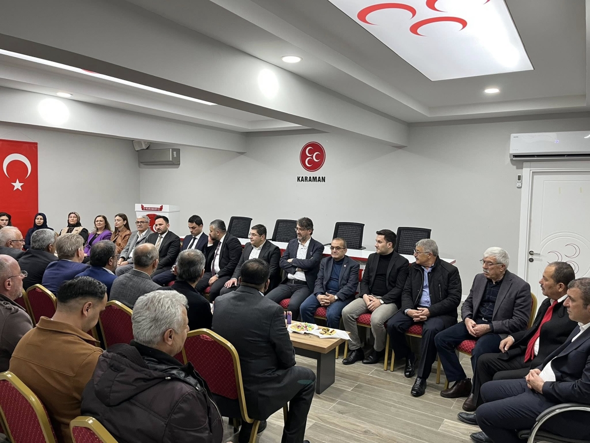 MHP Karaman’da Bayramlaşma Programı Yoğun Katılımla Gerçekleşti