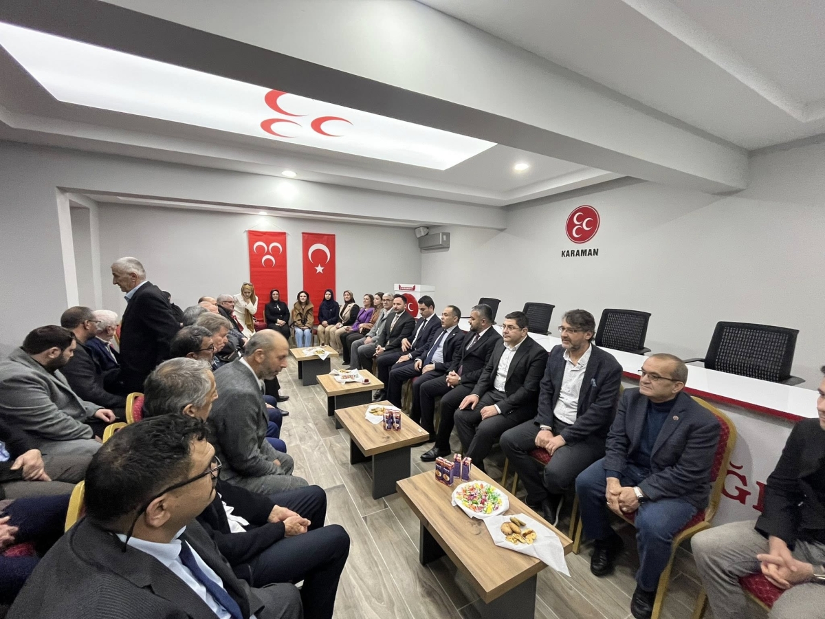 MHP Karaman’da Bayramlaşma Programı Yoğun Katılımla Gerçekleşti