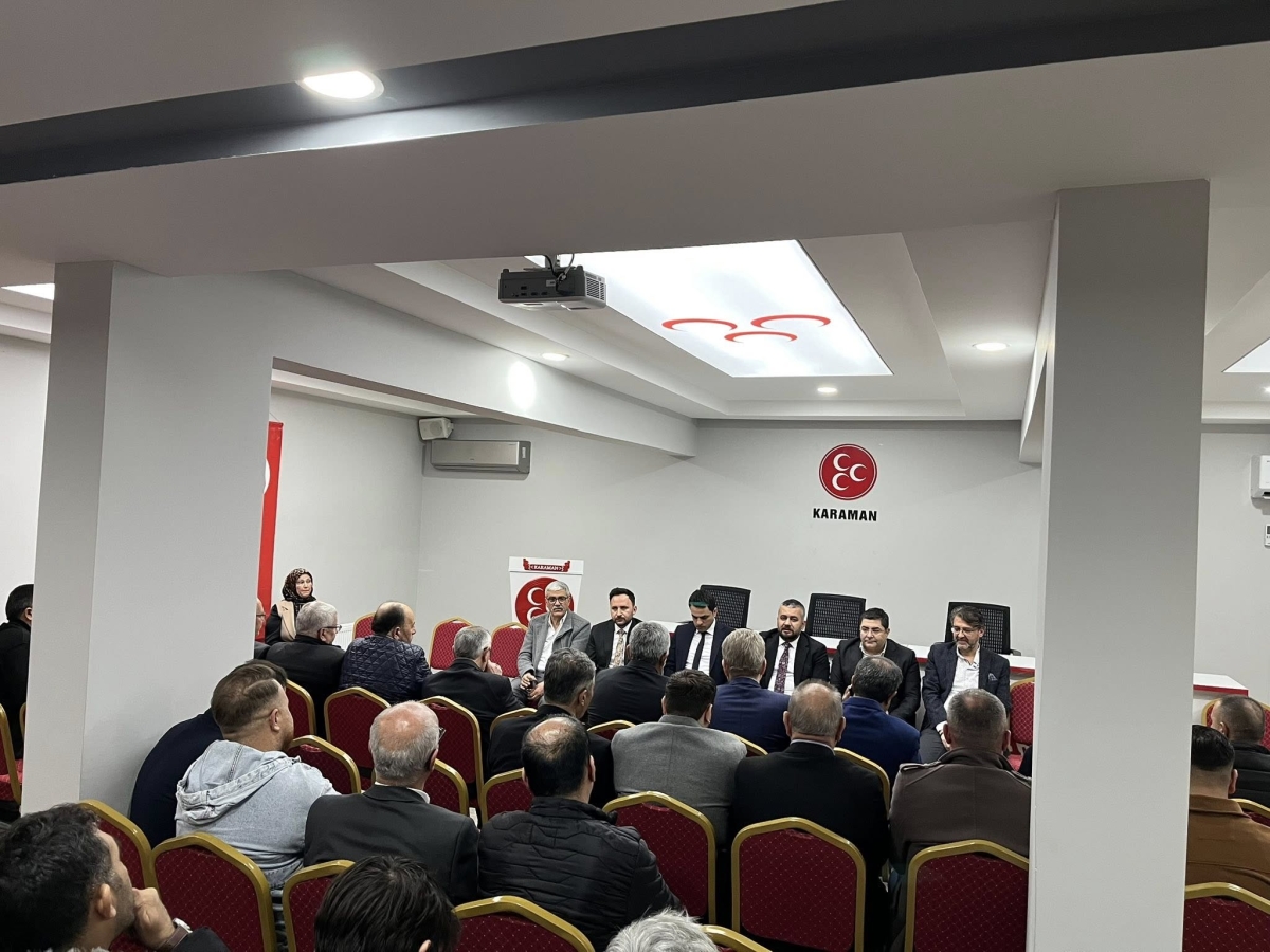 MHP Karaman’da Bayramlaşma Programı Yoğun Katılımla Gerçekleşti
