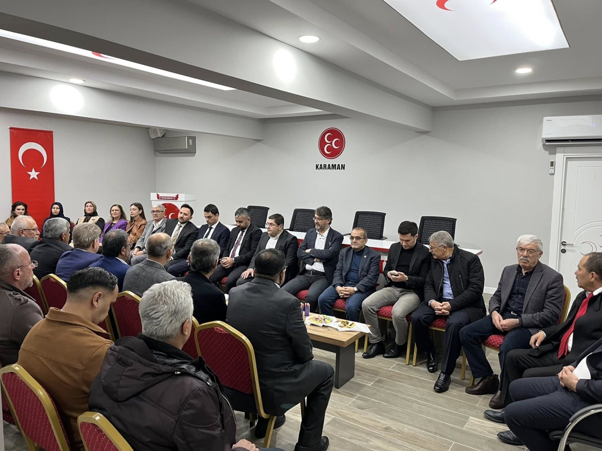 MHP Karaman’da Bayramlaşma Programı Yoğun Katılımla Gerçekleşti