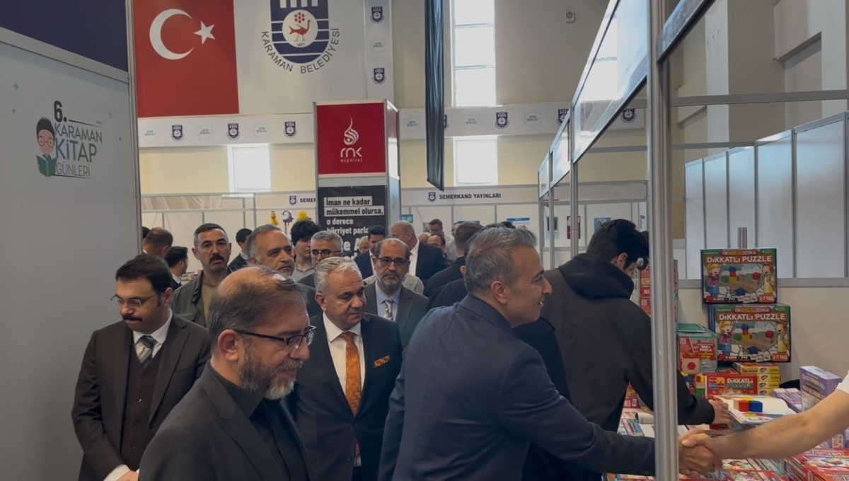 6. Karaman Kitap Günleri Kapılarını Yoğun Katılımla Açtı