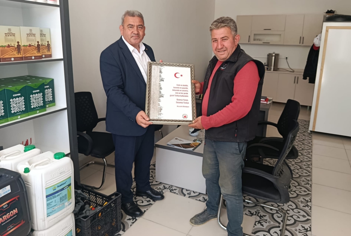Akçaşehir Belediyesi’nden Türkçe Hassasiyeti