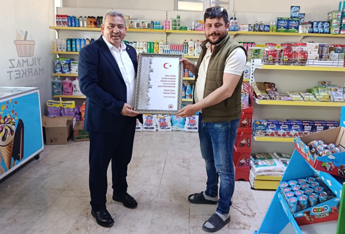 Akçaşehir Belediyesi’nden Türkçe Hassasiyeti