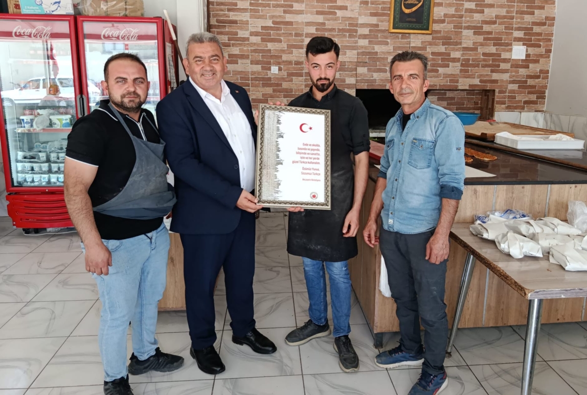 Akçaşehir Belediyesi’nden Türkçe Hassasiyeti