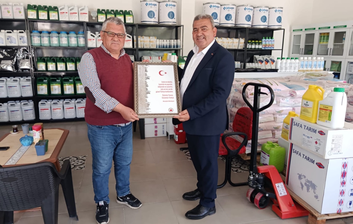 Akçaşehir Belediyesi’nden Türkçe Hassasiyeti