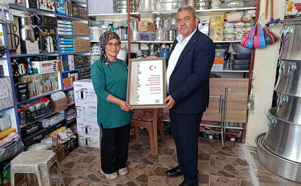 Akçaşehir Belediyesi’nden Türkçe Hassasiyeti