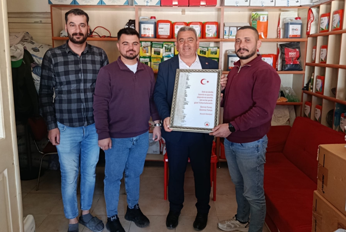 Akçaşehir Belediyesi’nden Türkçe Hassasiyeti