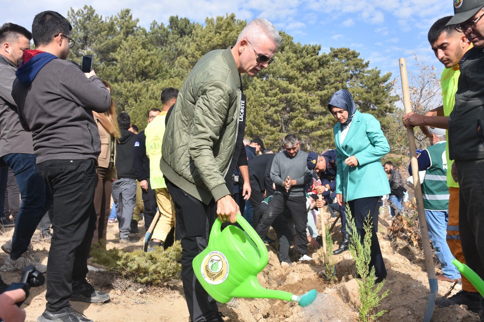 Karaman'da ‘Milli Ağaçlandırma Günü'nde 5 bin fidan toprakla buluşturuldu