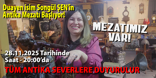 Karaman'da antika mezatı için geri sayım başladı!