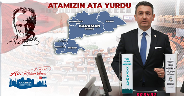Karaman’ın Su Sorunu TBMM Gündemine Taşındı