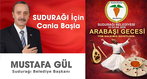 Su Durağı Belediyesi’nden Arapaşı Gecesi Daveti