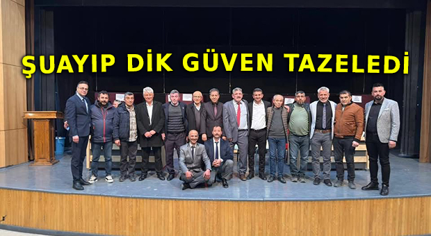 KEESTO’da Demokrasi Kazandı: Şuayip Dik Güven Tazeledi